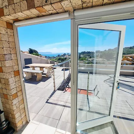 Perle Du Pradon Terrasse Vue Mer, Nuit étoilée Et Jacuzzi Appartamento