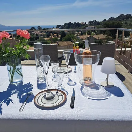 Appartamento Perle Du Pradon Terrasse Vue Mer, Nuit étoilée Et Jacuzzi