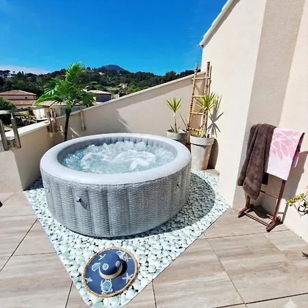 Appartamento Perle Du Pradon Terrasse Vue Mer, Nuit étoilée Et Jacuzzi *